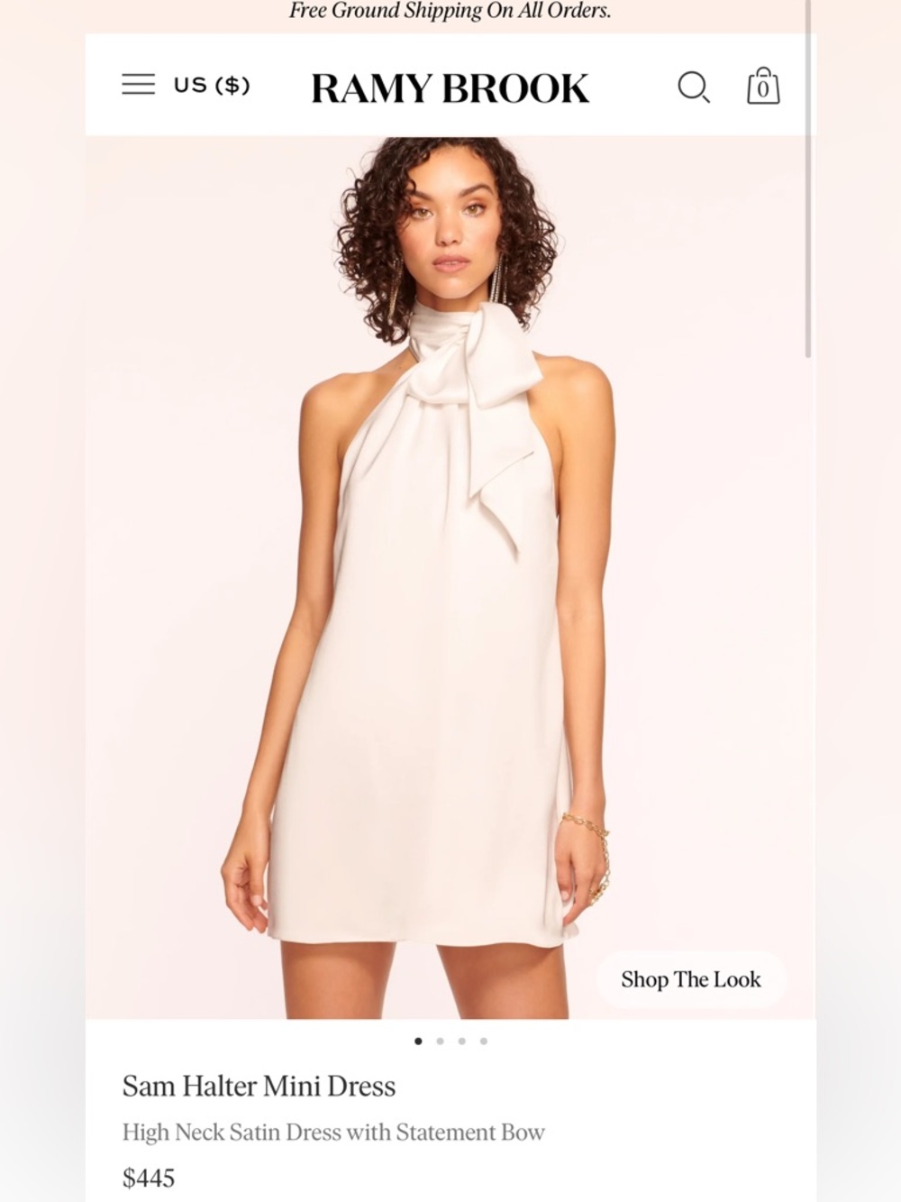 Ramy Brook Sam Mini Dress